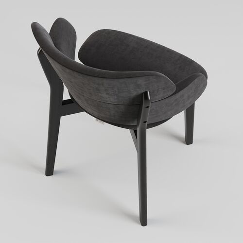 Стул Swan черный/Mani 35 - Фото №6