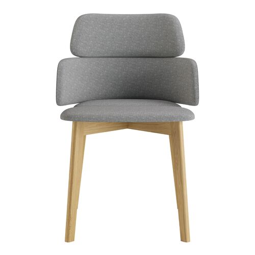 Стілець Swan натуральний дуб/Martin 15 - Фото №2