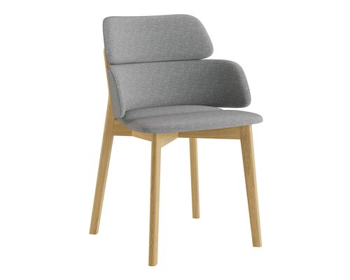 Стілець Swan натуральний дуб/Martin 15 - Фото №1