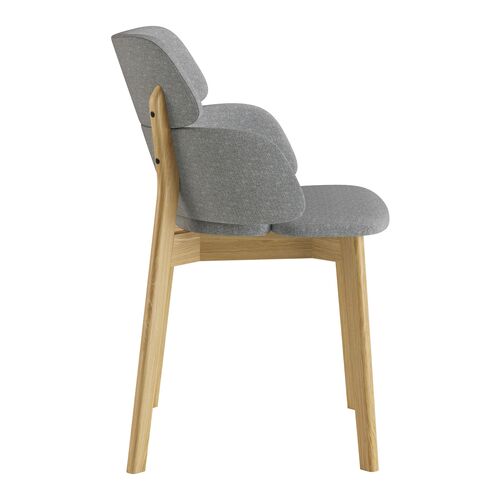 Стілець Swan натуральний дуб/Martin 15 - Фото №3