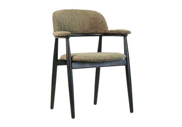 Фото №1. Стул Terra черный/Anthology 7 Mocca - Meblistico Стул Terra черный/Anthology 7 Mocca - Фото №1
