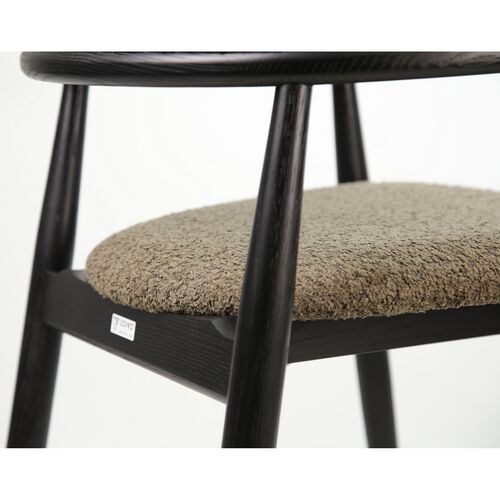 Стілець Terra чорний/Anthology 7 Mocca - Фото №10