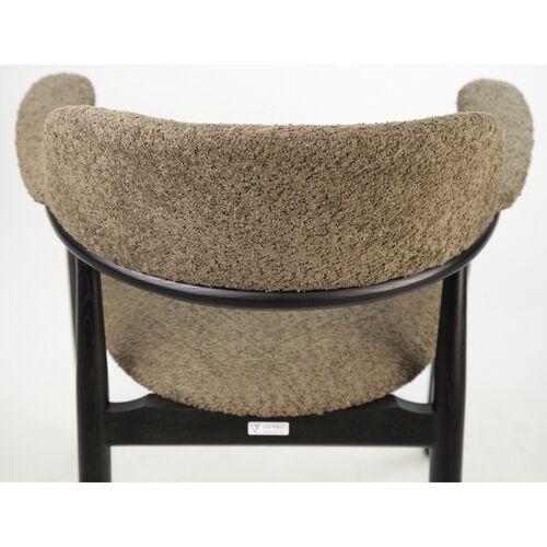 Стілець Terra чорний/Anthology 7 Mocca - Фото №11