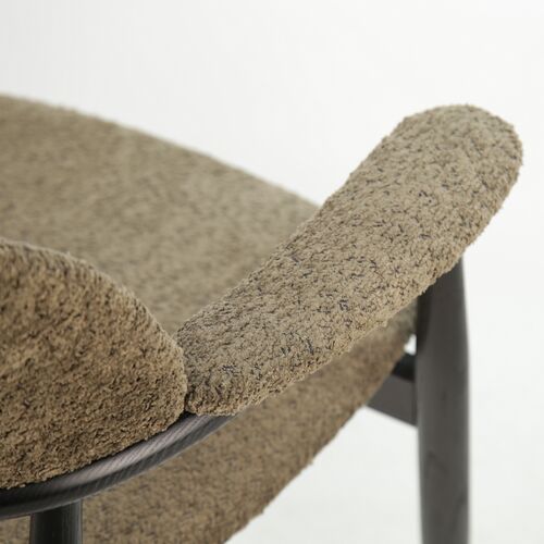 Стілець Terra чорний/Anthology 7 Mocca - Фото №12