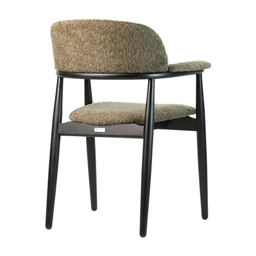 Стілець Terra чорний/Anthology 7 Mocca - Фото №5