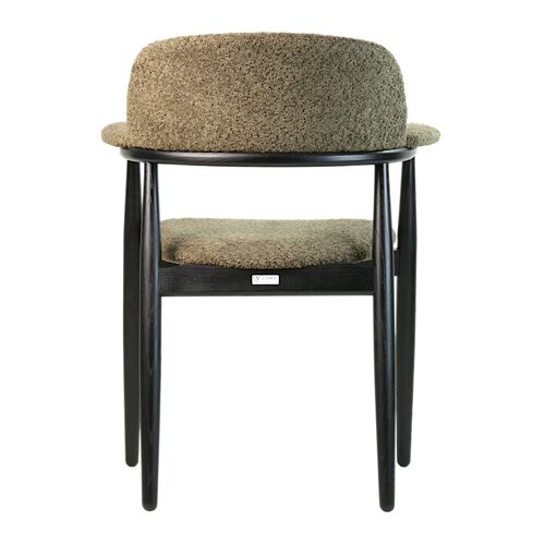 Стілець Terra чорний/Anthology 7 Mocca - Фото №6