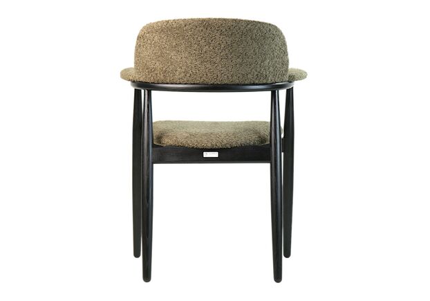 Фото №2. Стул Terra черный/Anthology 7 Mocca - Meblistico Стул Terra черный/Anthology 7 Mocca - Фото №2