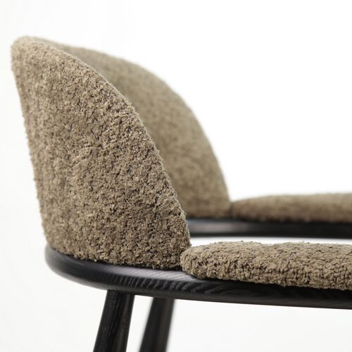 Стілець Terra чорний/Anthology 7 Mocca - Фото №9