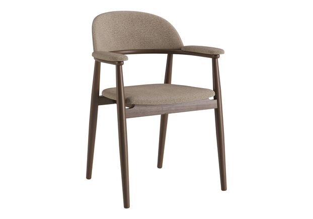 Стілець Terra темний горіх/Node 8 - Фото №1