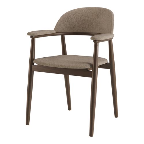 Стілець Terra темний горіх/Node 8 - Фото №5