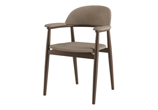 Стілець Terra темний горіх/Node 8 - Фото №2