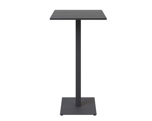 Стол барный Tetra light bar 600х600 черный+черный - Фото №1