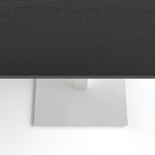 Стол барный Tetra light 600х600 белый+черный - Фото №3