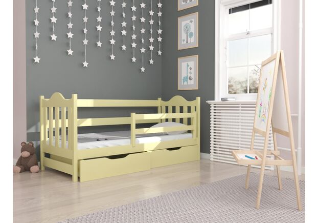 Кровать детская Аврора 80*190 белый - Фото №2
