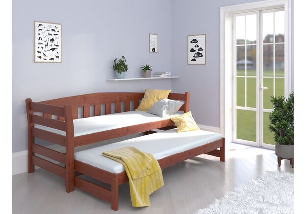 Кровать Тэдди Duo 80*190  с двумя спальными местами белый - Фото №2