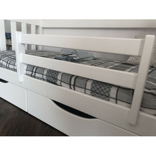 Кровать Тэдди Duo 80*190 с двумя спальными местами бук натуральный - Фото №15