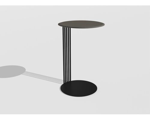 Кофейный приставной столик Lyra черный - Фото №1