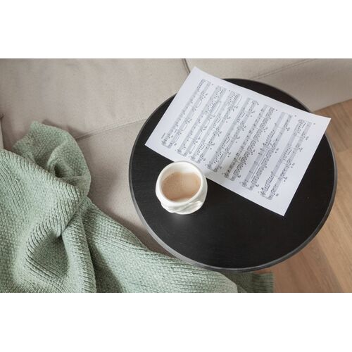 Кофейный приставной столик Lyra черный - Фото №11