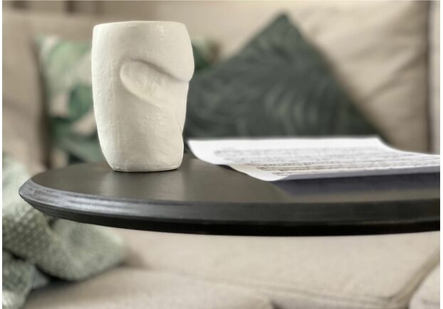 Кофейный приставной столик Lyra черный - Фото №2