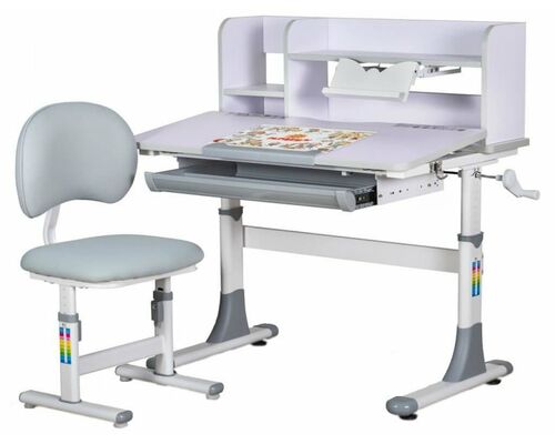 Комплект Evo-kids (стол+стул+полка) (BD-22 G) - Фото №1