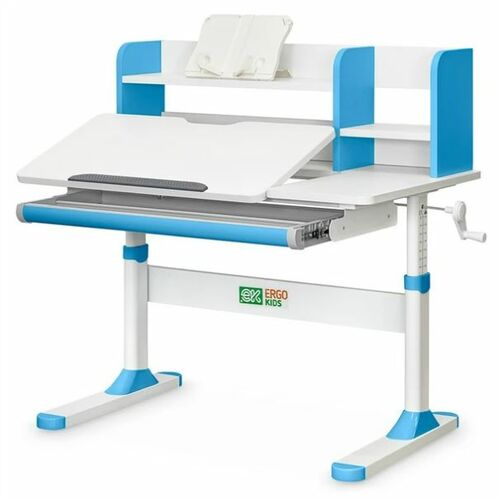 Дитячий стіл ErgoKids TH-330 Blue Білий/Блакитний - Фото №2