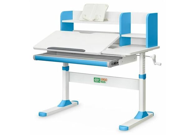 Дитячий стіл ErgoKids TH-330 Blue Білий/Блакитний - Фото №2