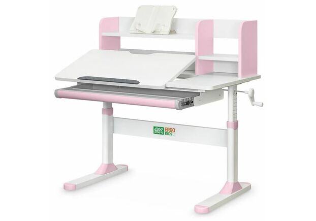 Детский стол Ergokids TH-330 Pink Белый/Розовый - Фото №2