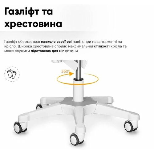 Комплект Ergokids Парта TH-330 Grey + Кресло Evo-kids Mio Lite G (TH-330 W/G + Y-208 G) - Фото №12