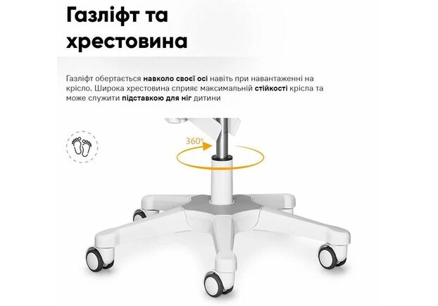 Комплект Ergokids Парта TH-330 Grey + Кресло Evo-kids Mio Lite G (TH-330 W/G + Y-208 G) - Фото №2