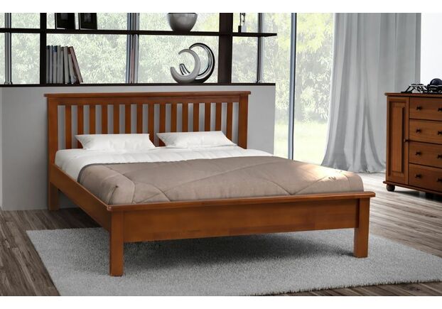 Кровать деревянная Сидней орех - Фото №1