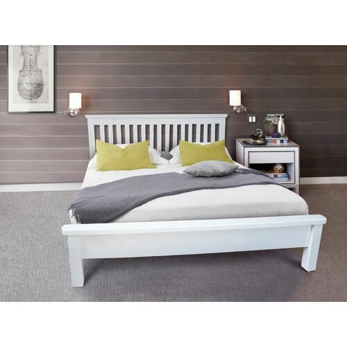 Ліжко з дерева Сідней 160*200 см біле - Фото №2