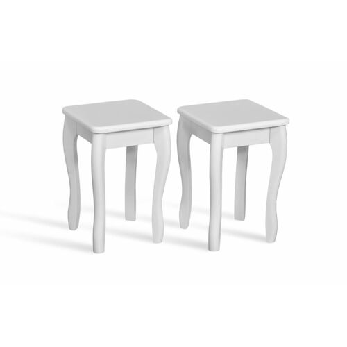 Комплект Смарт белый обеденный стол и 4 табурета  - Фото №2