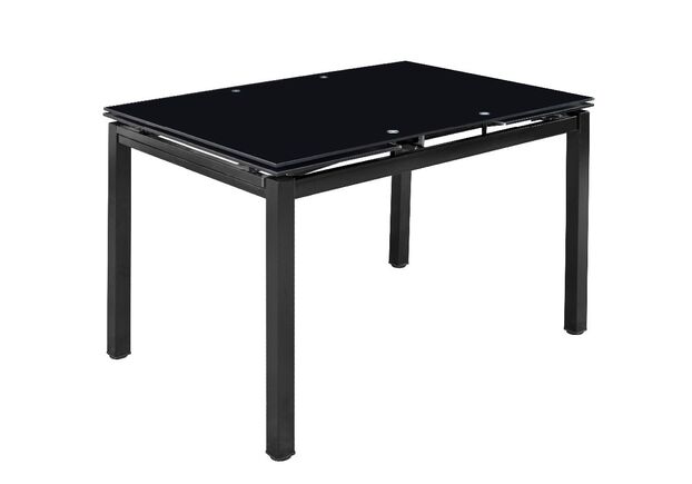 Стол обеденный Венди XS-1025, 80/130*65, черный - Фото №1