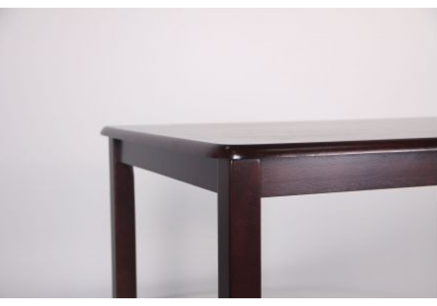 Комплект обеденный Брауни (стол+4 стула) темный шоколад/капучино - Фото №2