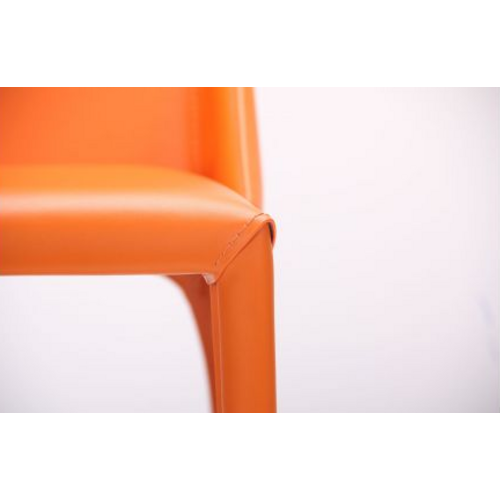 Стул Artisan orange leather - Фото №3