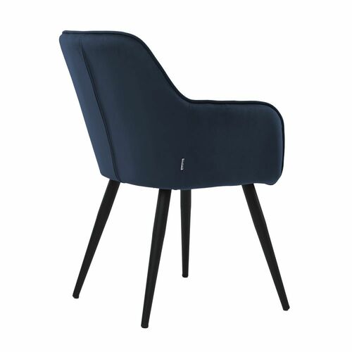  Кресло обеденное ANTIBA (Антиба) ткань полуночный синий - Фото №2