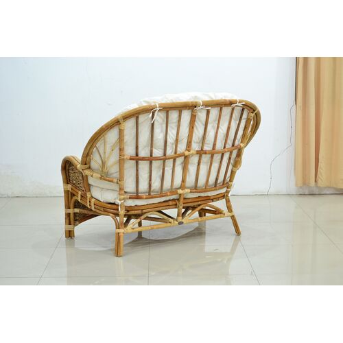 Комплект мебели Копакабана из натурального ротанга белый - Фото №8