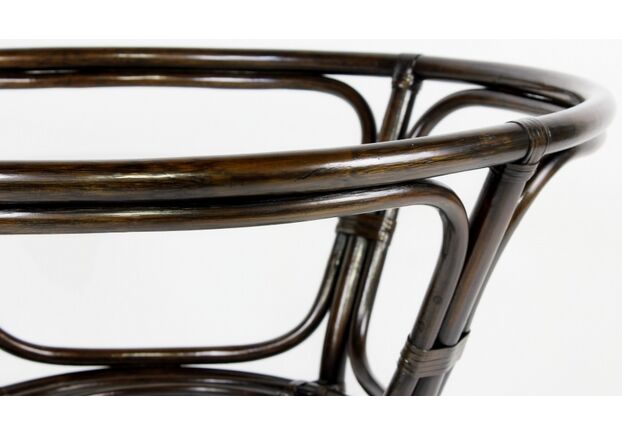 Обеденный стол Келек натуральный ротанг темно-коричневый - Фото №2