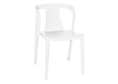 пластиковый белый стул 