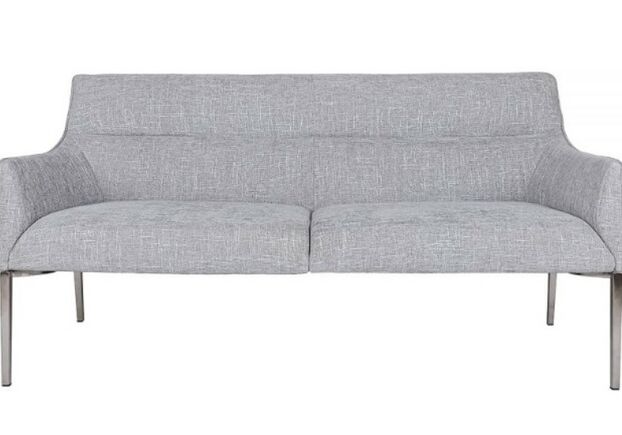 Лаунж - банкетка MERIDA (1600*650*800 текстиль) светло-серый - Фото №1