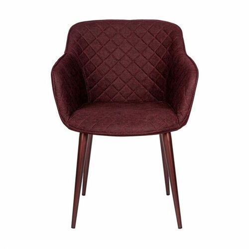 Кресло BAVARIA (58*65*80 cm текстиль) бургунди - Фото №2
