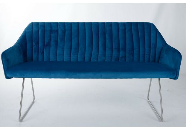 Кресло - банкетка BENAVENTE (1500*610*810 текстиль) синий - Фото №1