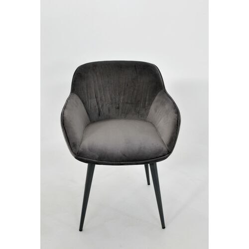 Крісло CARINTHIA (60*63*77,5 cm текстиль) сірий - Фото №2
