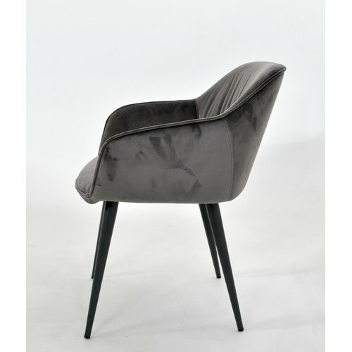 Крісло CARINTHIA (60*63*77,5 cm текстиль) сірий - Фото №3