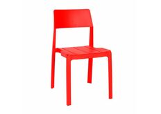 красный пластиковый стул адоник