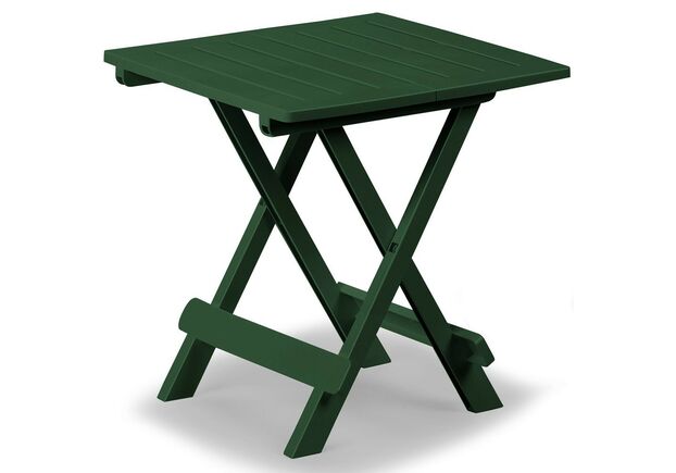 Столик ADIGE раскладной 44x44x50 зеленый - Фото №1