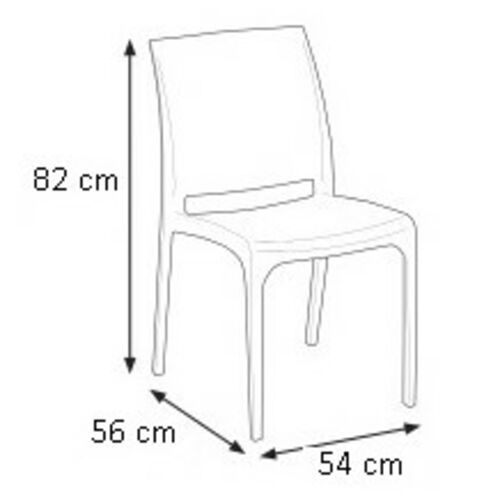 Кресло ISCHIA белое - Фото №2