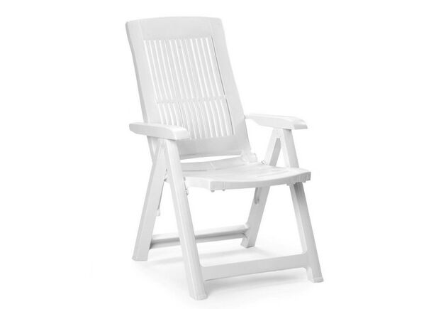 Кресло TAMPA раскладное белое - Фото №1