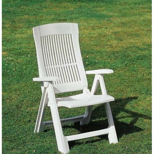 Кресло TAMPA раскладное белое - Фото №2