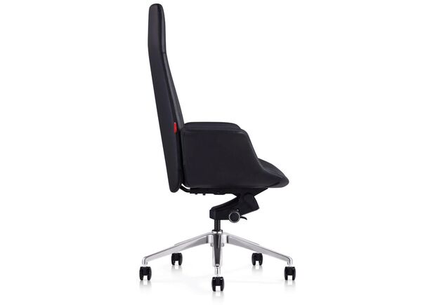 Кресло офисное Italy V28 BL кожа люкс черное - Фото №2